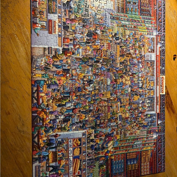 4/$20 Costco Wholesale 500 Piece Puzzle, no missing pieces- used once. - Picture 2 of 5